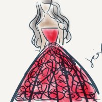 My Digital Art: My Prom Dress